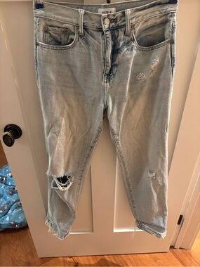 Pistola Light Blue Distressed Denim Jeans